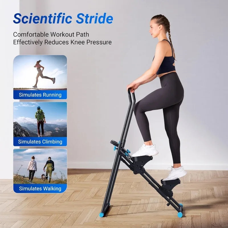Vertical Climber Fitness Machine